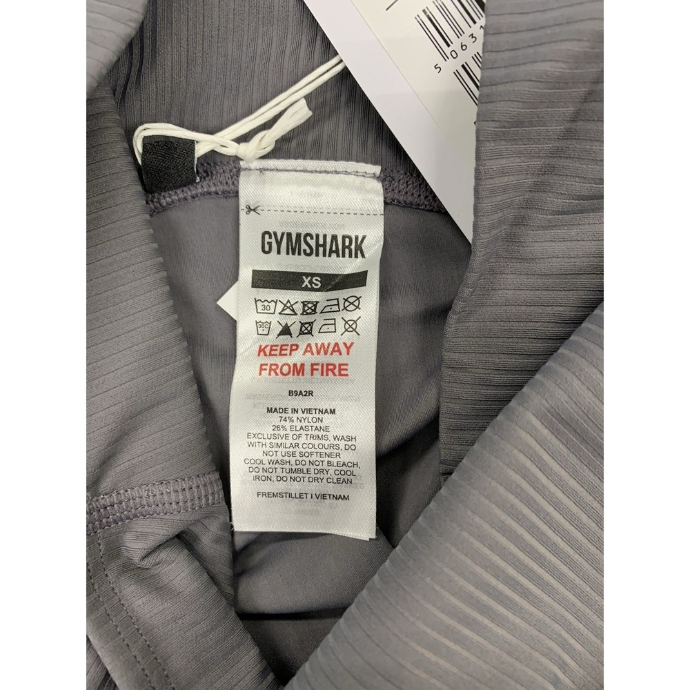 Lot Of 2 Gymshark Ribbed Seamless Shorts & Scallop Hem Shaped Shorts X-Small - Picture 4 of 14